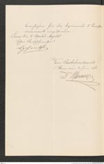 k.k. naturhistorisches Hofmuseum, Intendanzakten 1885-1896 (Hauer), Aktenzahl Z.356/1888, Seite 2
